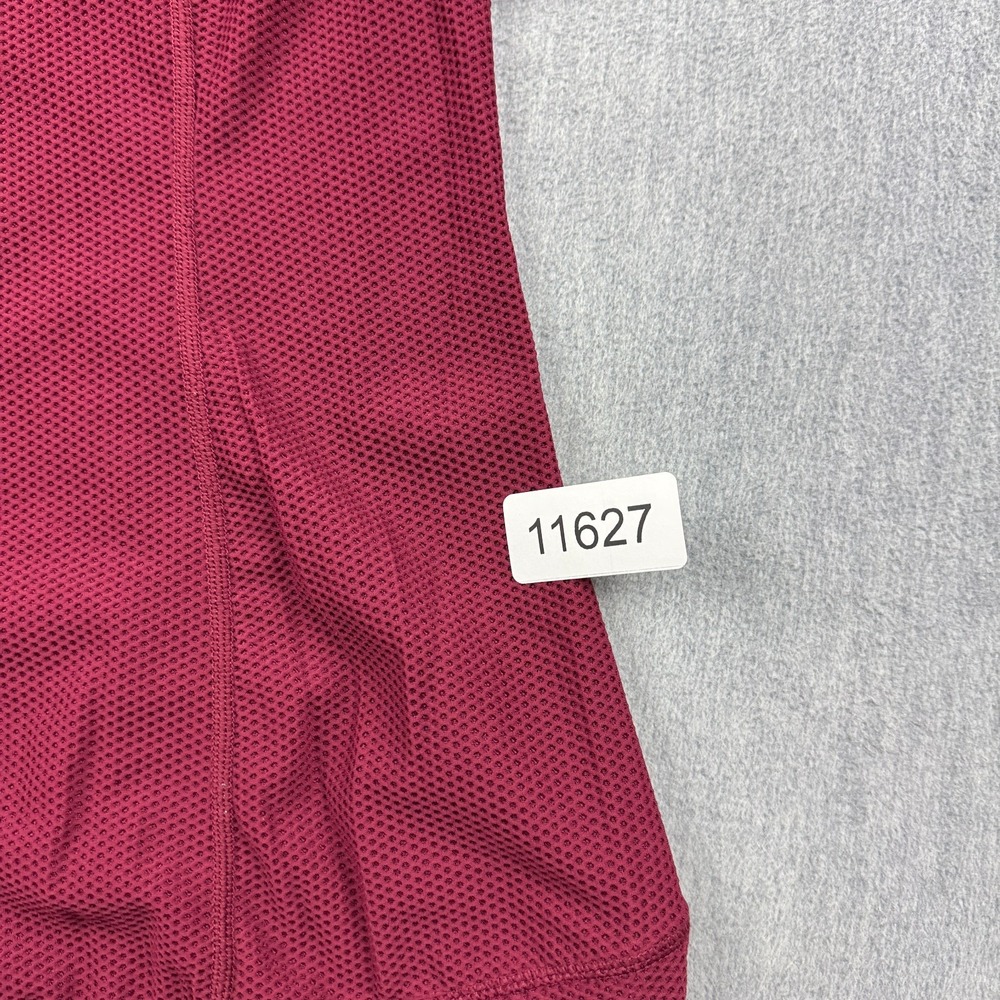 Torrid Active Hoodie Womens 00 Red Waffle Knit Full Zip Sweatshirt Active Gym - Picture 9 of 9
